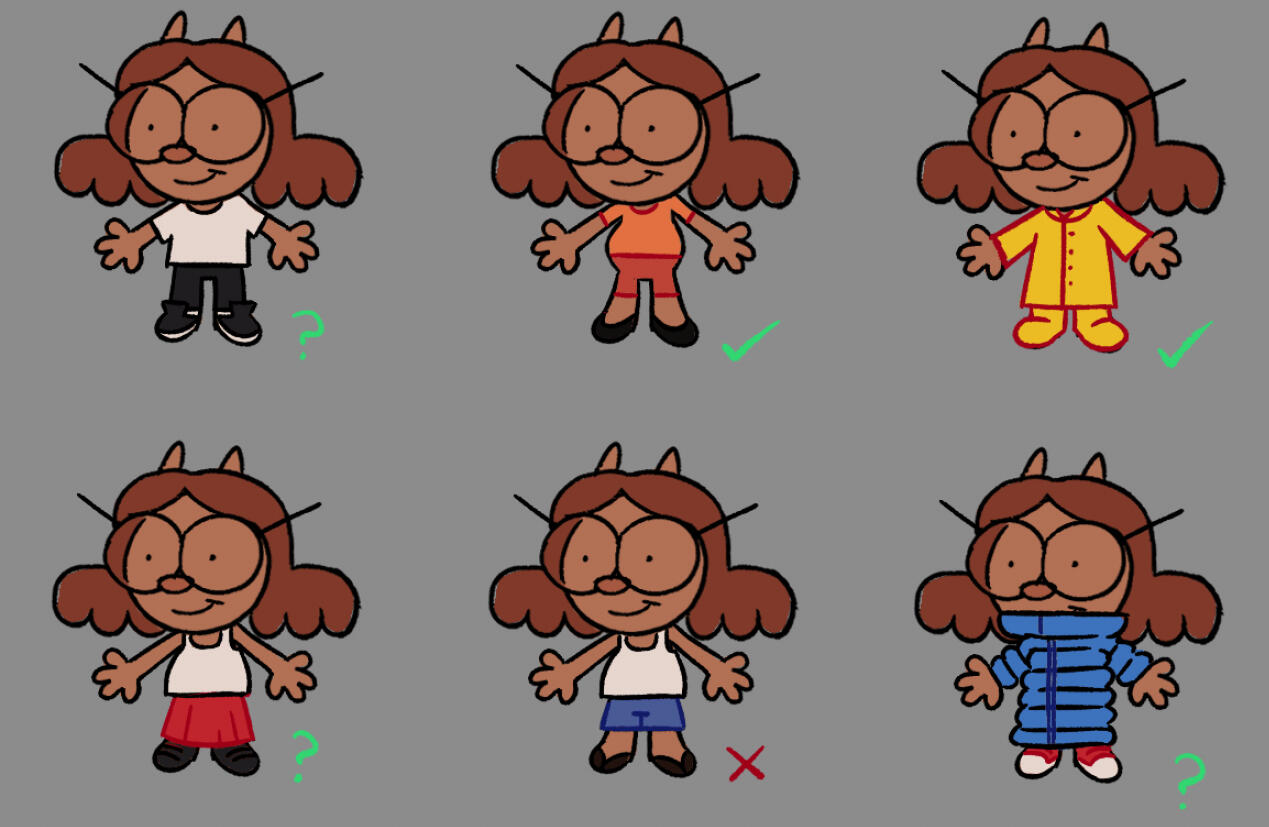 various avery outfits