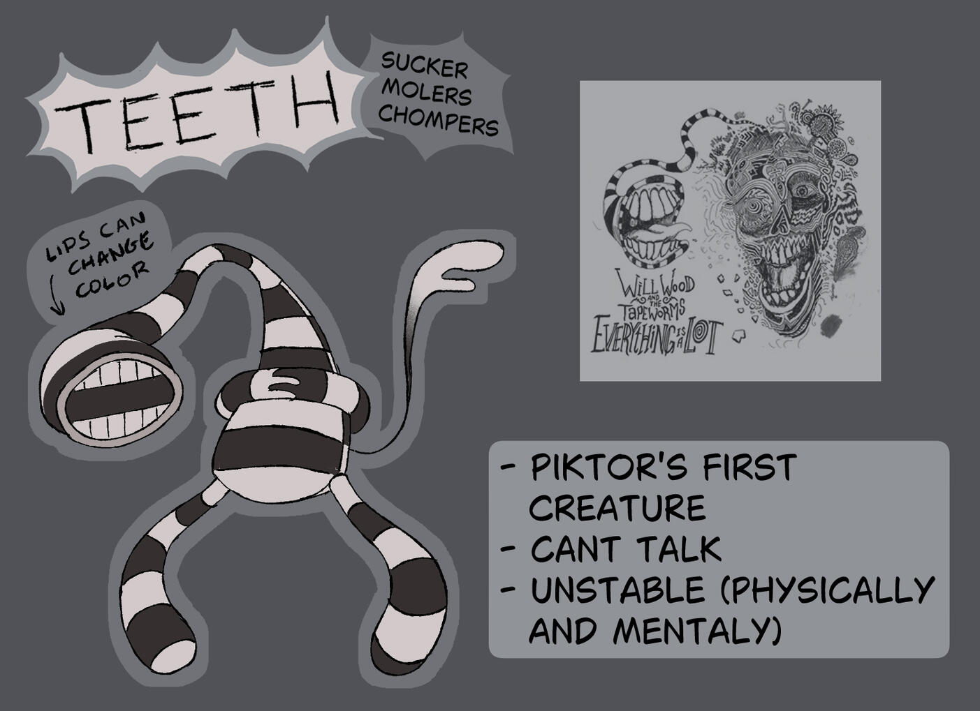 the mad creature (one off thing)