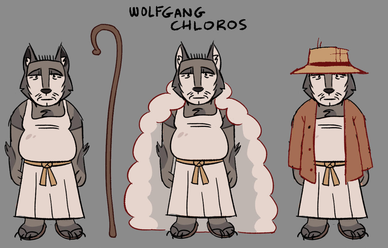 the shepherd (behind the woods)