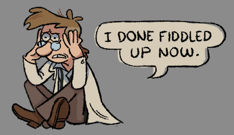 fiddleford freak out